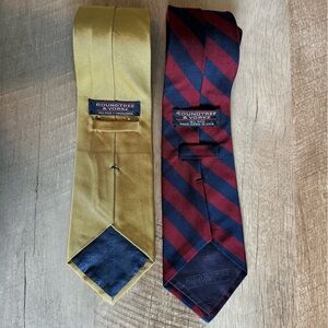 Pair of Roundtree & Yorke Men’s Silk Ties